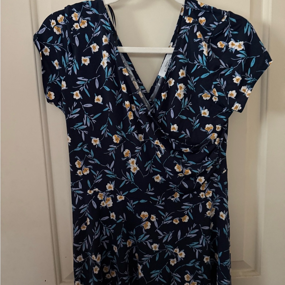 Floral Wrap Dress